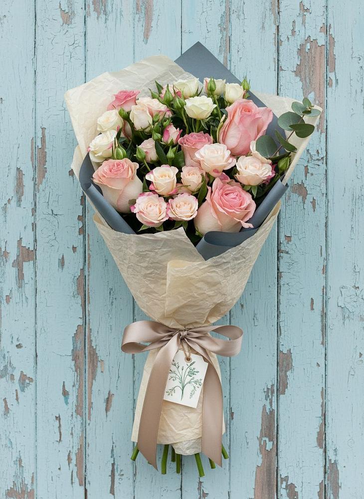 Букет цветов из: Розы в Пречистое