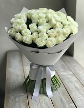 Букет 35 Белых роз в Пречистое