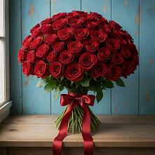 Букет Красные розы Блэк Меджик в Пречистое