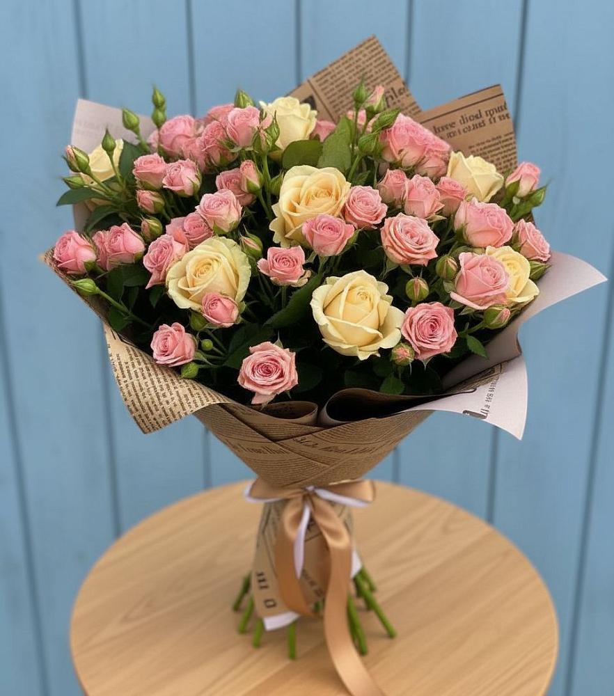 Букет цветов из: Розы в Пречистое