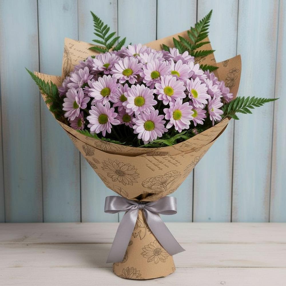 Букет цветов из: Хризантемы в Пречистое