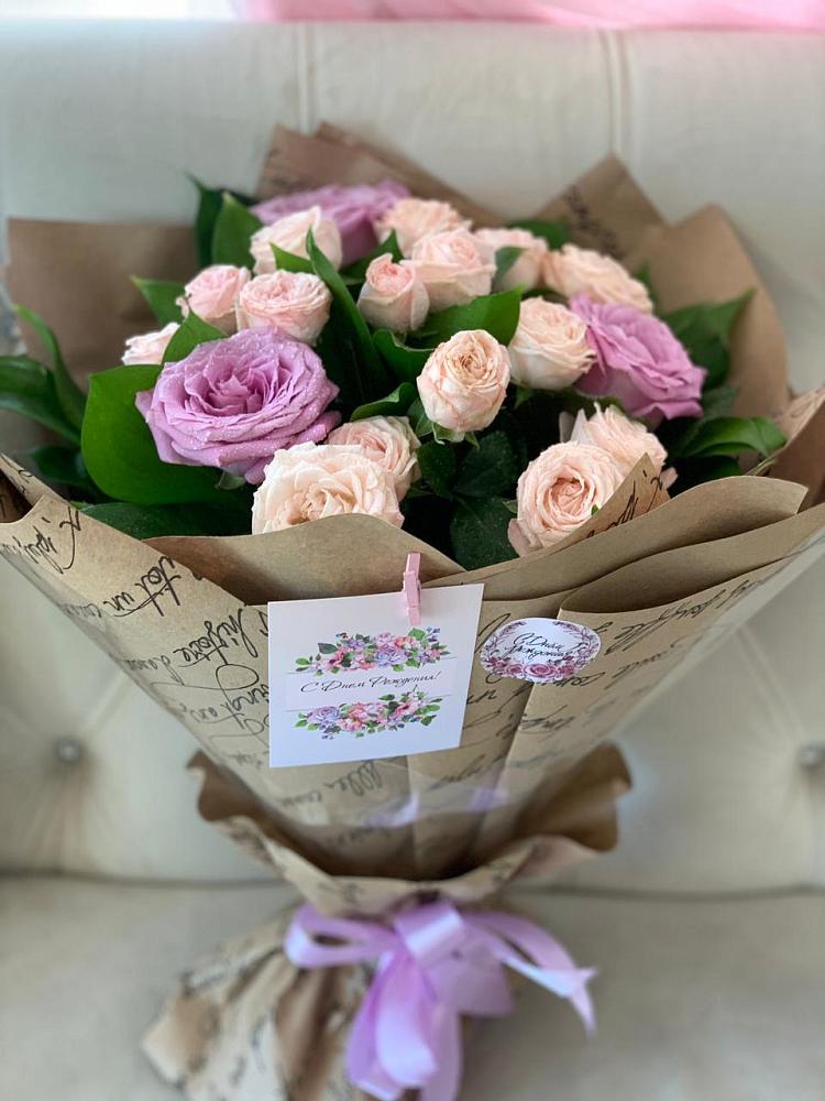 Букет цветов из: Розы в Пречистое