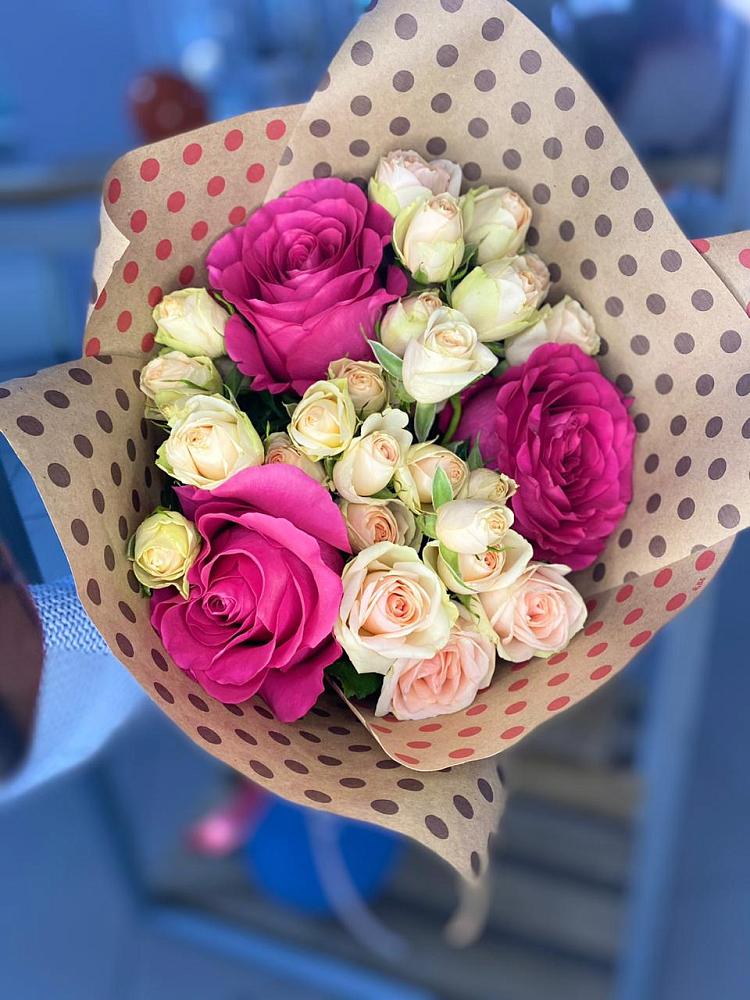 Букет цветов из: Розы в Пречистое