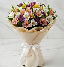 Букет цветов из:  Альстромерии в Пречистое