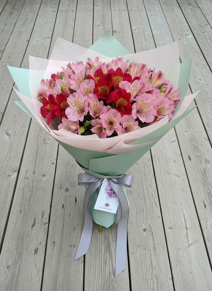 Букет цветов из: Альстромерии в Пречистое