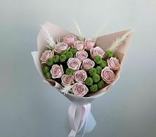 Букет цветов из:  Розы и Хризантемы в Пречистое