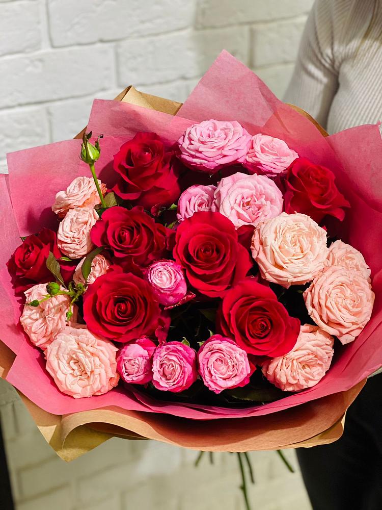 Букет цветов из: Розы в Пречистое