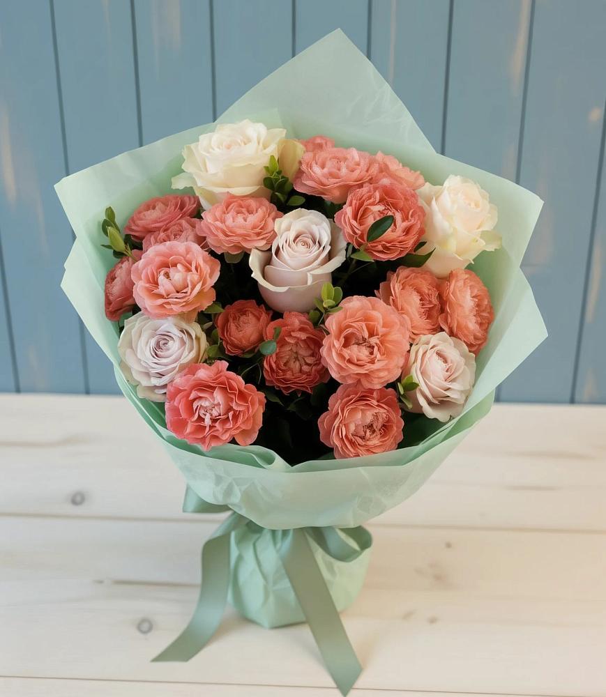 Букет цветов из: Розы в Пречистое