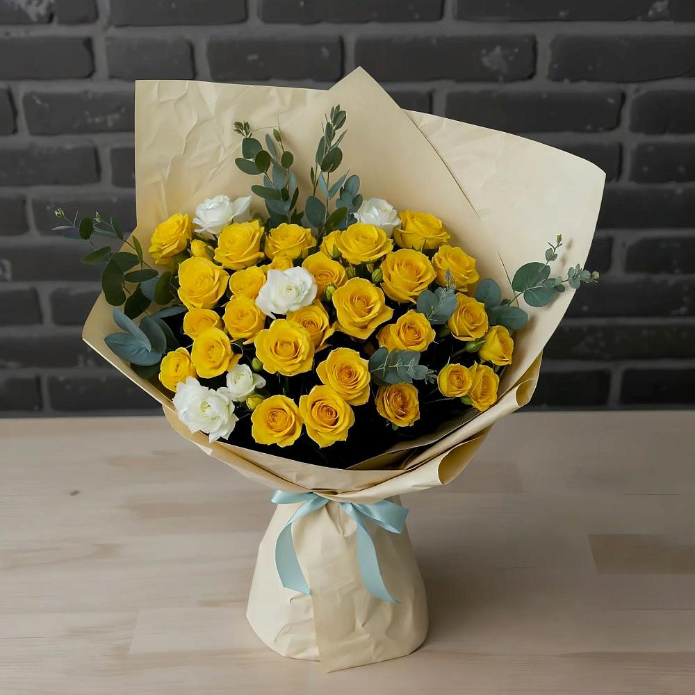 Букет цветов из: Розы в Пречистое