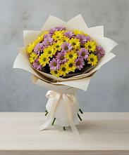 Букет цветов из:  Хризантемы в Пречистое