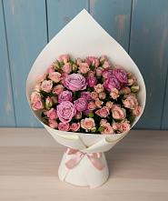 Букет цветов из:  Розы #REPLACE_PRED# Пречистое
