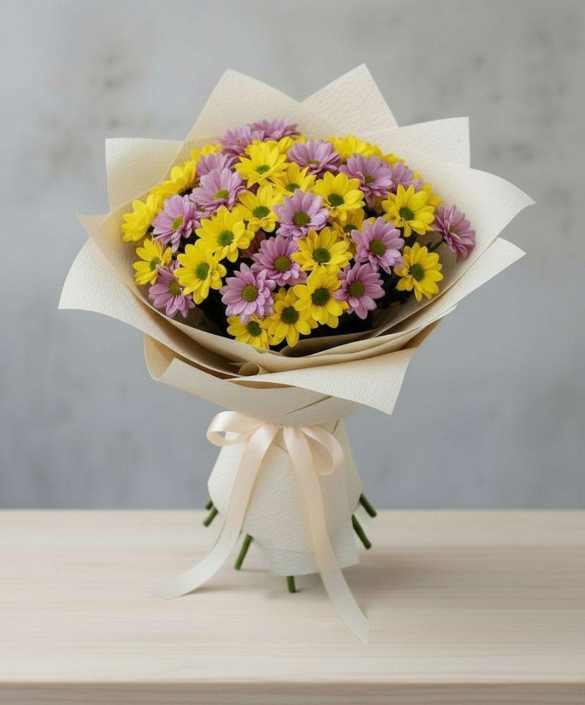 Букет цветов из: Хризантемы в Пречистое